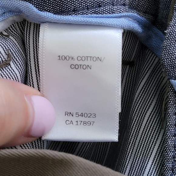 NWT Men's Banana Republic Factory Bootcut Chino Straight Fit Pants Size 31x32 - Picture 8 of 13